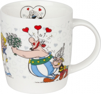 Könitz Asterix-Ich bin verliebt - Becher
