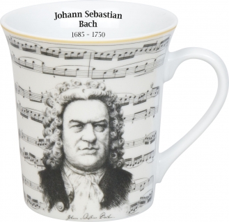 Könitz Komponisten Bach - Becher