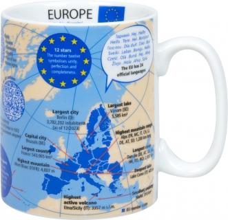 K&ouml;nitz Wissensbecher Europe(englisch) - Becher