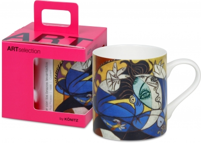 K&ouml;nitz Mujer con los brazos - Becher im GK