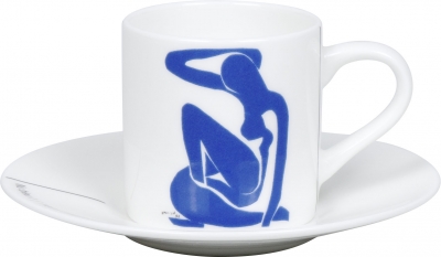 K&ouml;nitz Nu bleu I by Matisse - Espresso