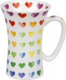 Könitz Colourful Cast - Hearts - Mega Mug