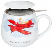 Könitz Der kleine Prinz - Flugzeug - Becher mit Sieb und Deckel