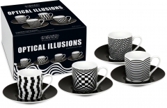 Könitz Optical Illusions - 4er Espresso im GK