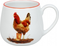 K&ouml;nitz Tapsige Henne - Kuschelbecher